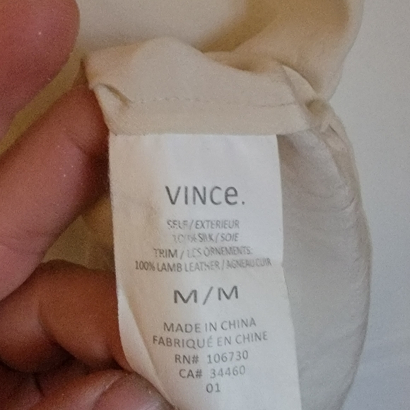 Vince Silk Tank Size M - Picture 4 of 5